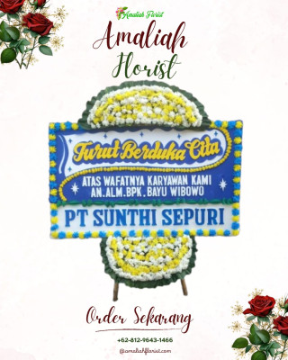 Papan Bunga Duka di Kaiyasa