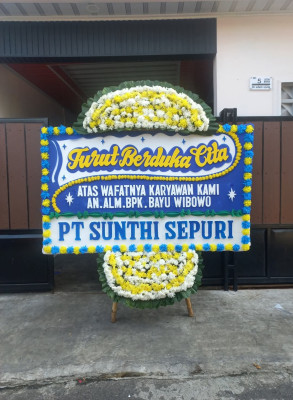 Papan Bunga Duka di Kaiyasa