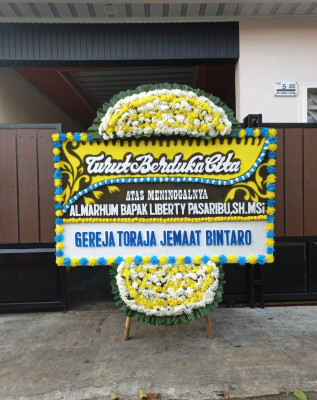 Papan Bunga Duka di Kaiyasa