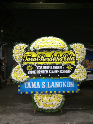 Papan Bunga Duka di Kaiyasa